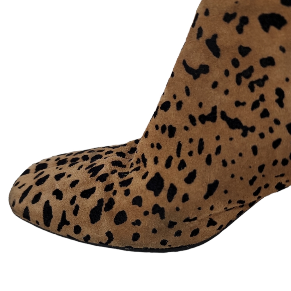 Rag & Bone Allen Cheetah Print Suede Ankle Chelse… - image 7